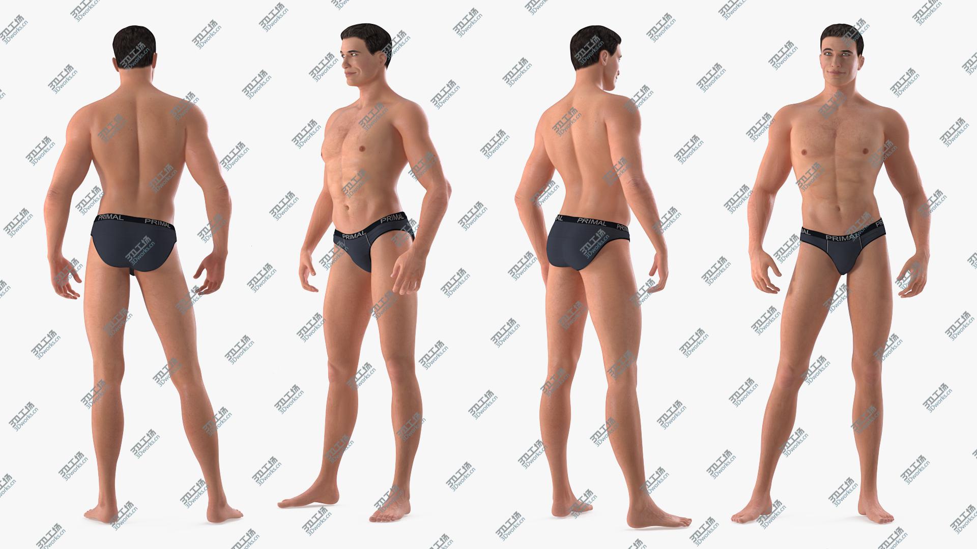 images/goods_img/202104092/3D Fitness Athletic Man model/1.jpg